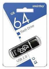 USB флешка Smartbuy 64Gb Glossy black USB 2.0