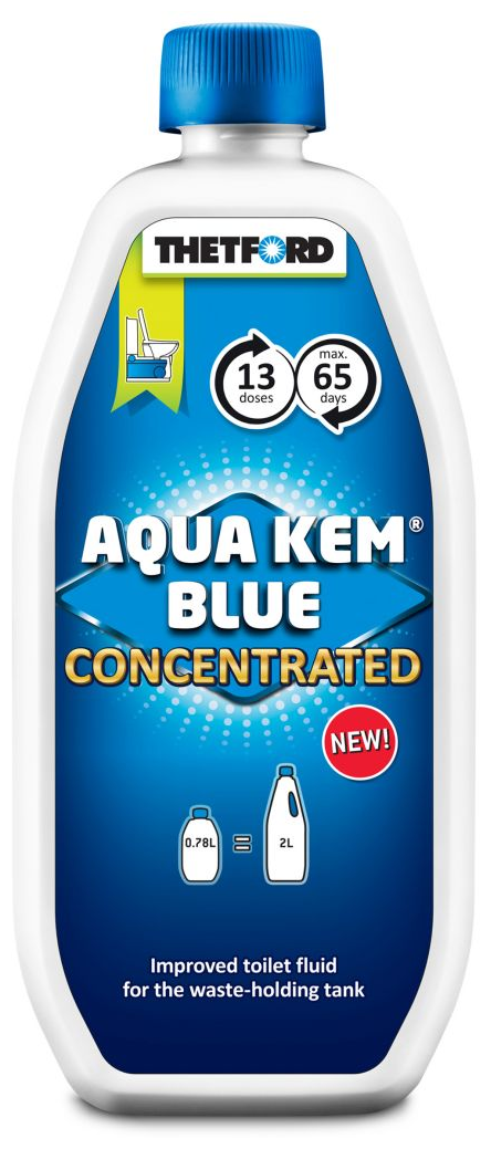 Жидкость для биотуалета Thetford Aqua Kem Blue concentrateв, 780 мл. - фотография № 1