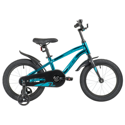 Велосипед детский 16 NOVATRACK PRIME, рост до 115 см , 4-6 лет, синий-металлик