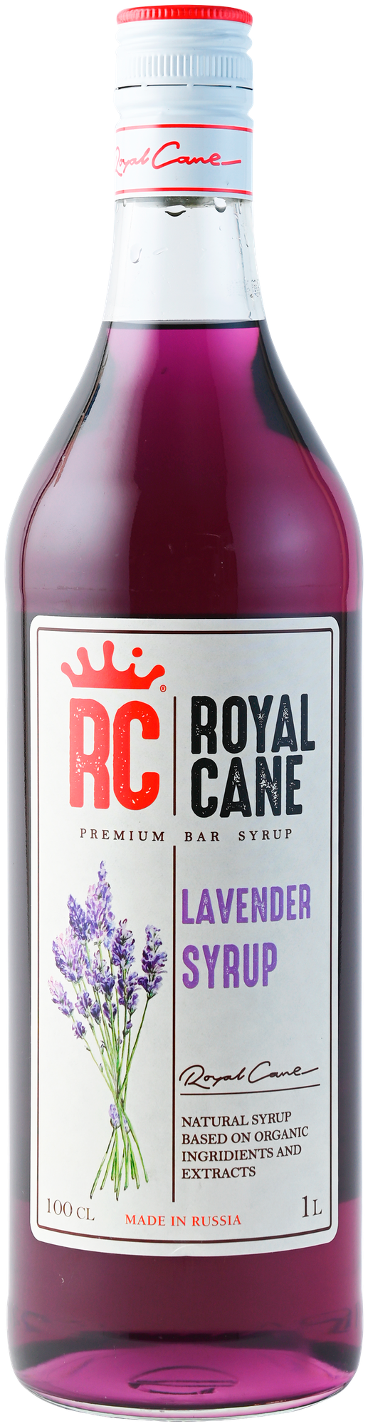 Сироп Royal Cane "Лаванда" 1 л для кофе, чая и напитков.