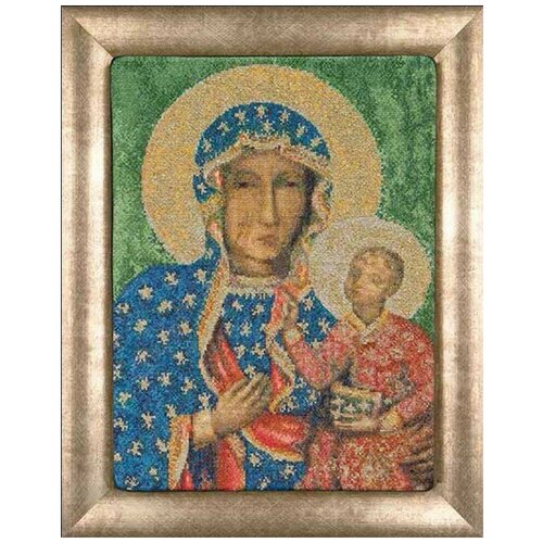 Набор для вышивания Мадонна, канва аида 16 ct 22 х 30 см THEA GOUVERNEUR 469A