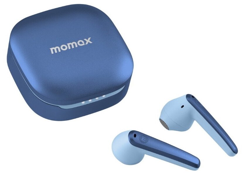 Беспроводные наушники Momax Spark mini BT9 True Wireless Earbuds Blue (BT9B)