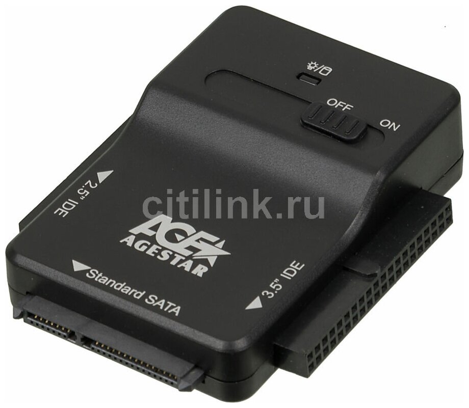 Адаптер-переходник для HDD AgeStar 3FBCP1, черный