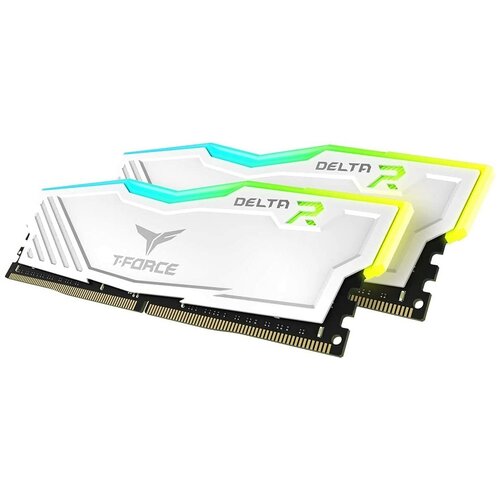 Оперативная память Team Group T-FORCE Delta RGB 32 ГБ 8 ГБ x 4 шт DDR4 3600 МГц DIMM CL14 TF4D416G3600HC14CDC01 X2 2500000₽