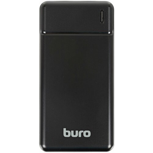 Внешний аккумулятор (Power Bank) Buro BP30E, 30000мAч, черный [bp30e10pbk]