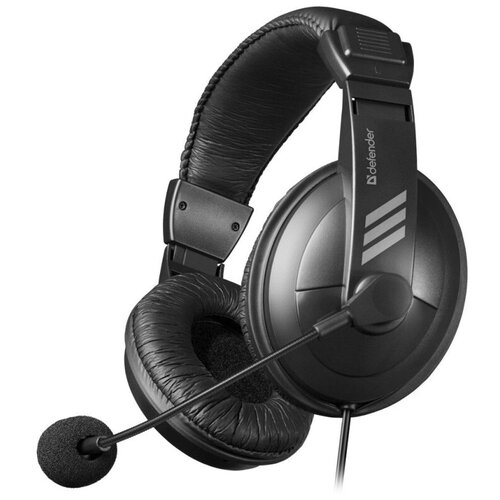 Defender Компьютерная гарнитура Gryphon 750U USB черный 18м кабель 160000₽