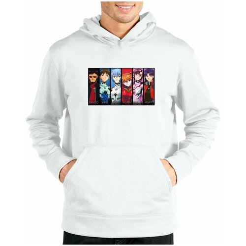 фото Худи аниме евангелион/evangelion/подарок для анимешника kaktys