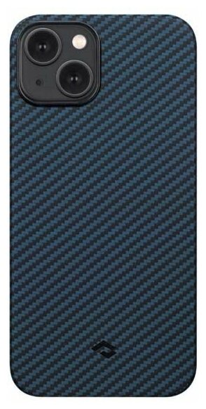 Чехол Pitaka MagEZ Case 3 для iPhone 14 Plus, 1500D цвет Black-Blue (Twill)