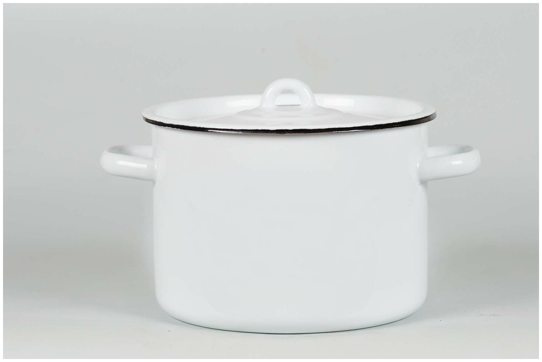 Кастрюля эмаль 1.5Л ЦИЛ белосн 2С15/1 череповец