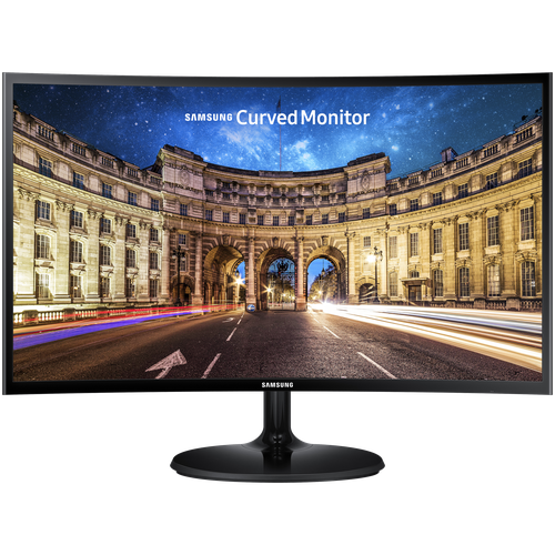 Монитор Samsung C27F398FWR, 1920x1080, 60 Гц, *VA, черный 43 монитор samsung s43bm702ui 60 гц va черный