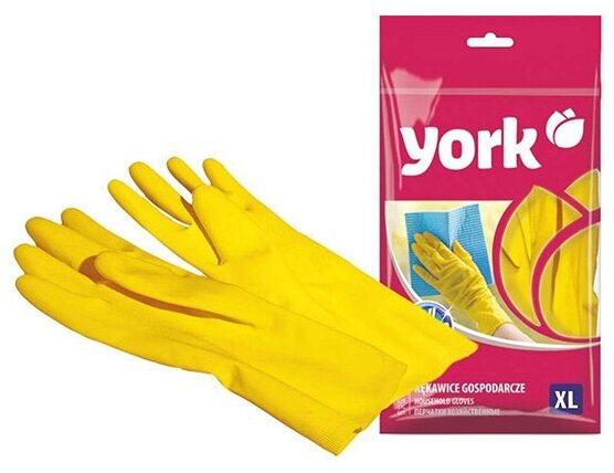Перчатки резиновые YORK (XL)