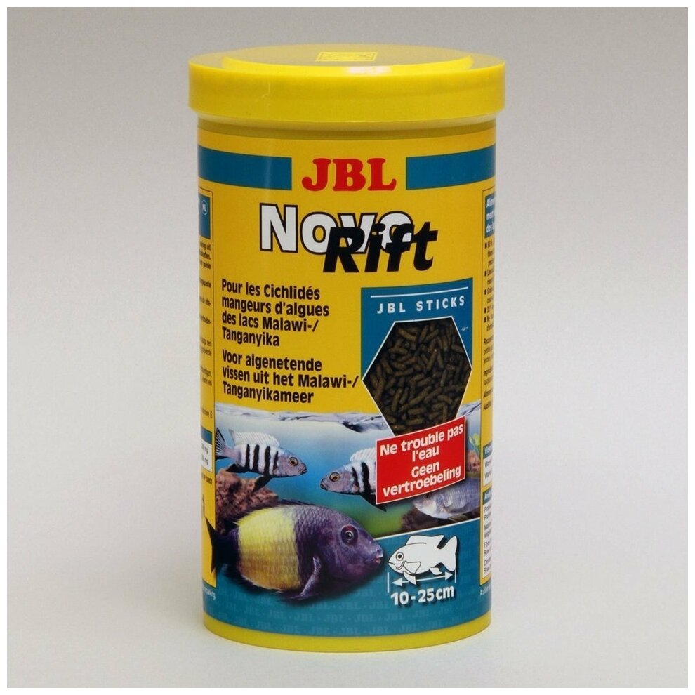 Сухой корм для рыб JBL NovoRift, 5.5 л, 2.75 кг - фотография № 5