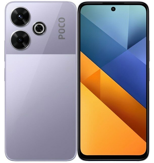 Смартфон Xiaomi Poco M6 8/256 ГБ EU, фиолетовый