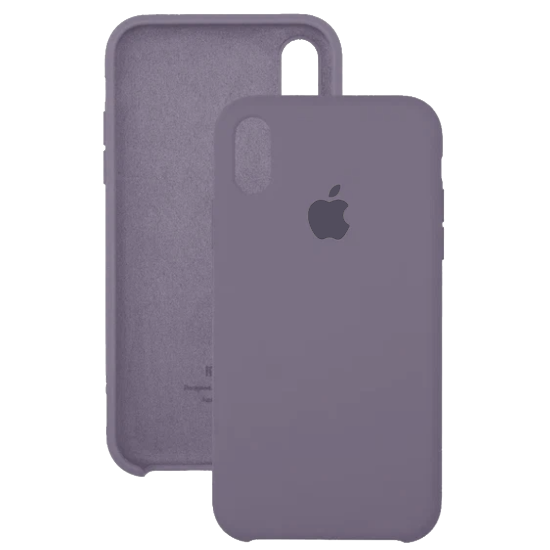 Чехол силиконовый для iPhone (Айфон) XR c логотипом
