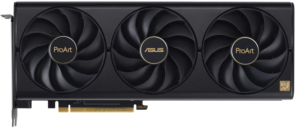 ASUS GeForce RTX 4080 PROART-RTX4080-O16G (GeForce RTX 4080, 16ГБ GDDR6X, HDMI, 3xDP) (PCI-E) (ret)