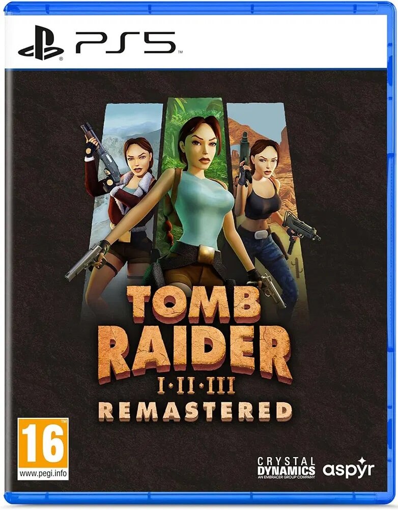 Tomb Raider I-III Remastered (русская версия) (PS5)