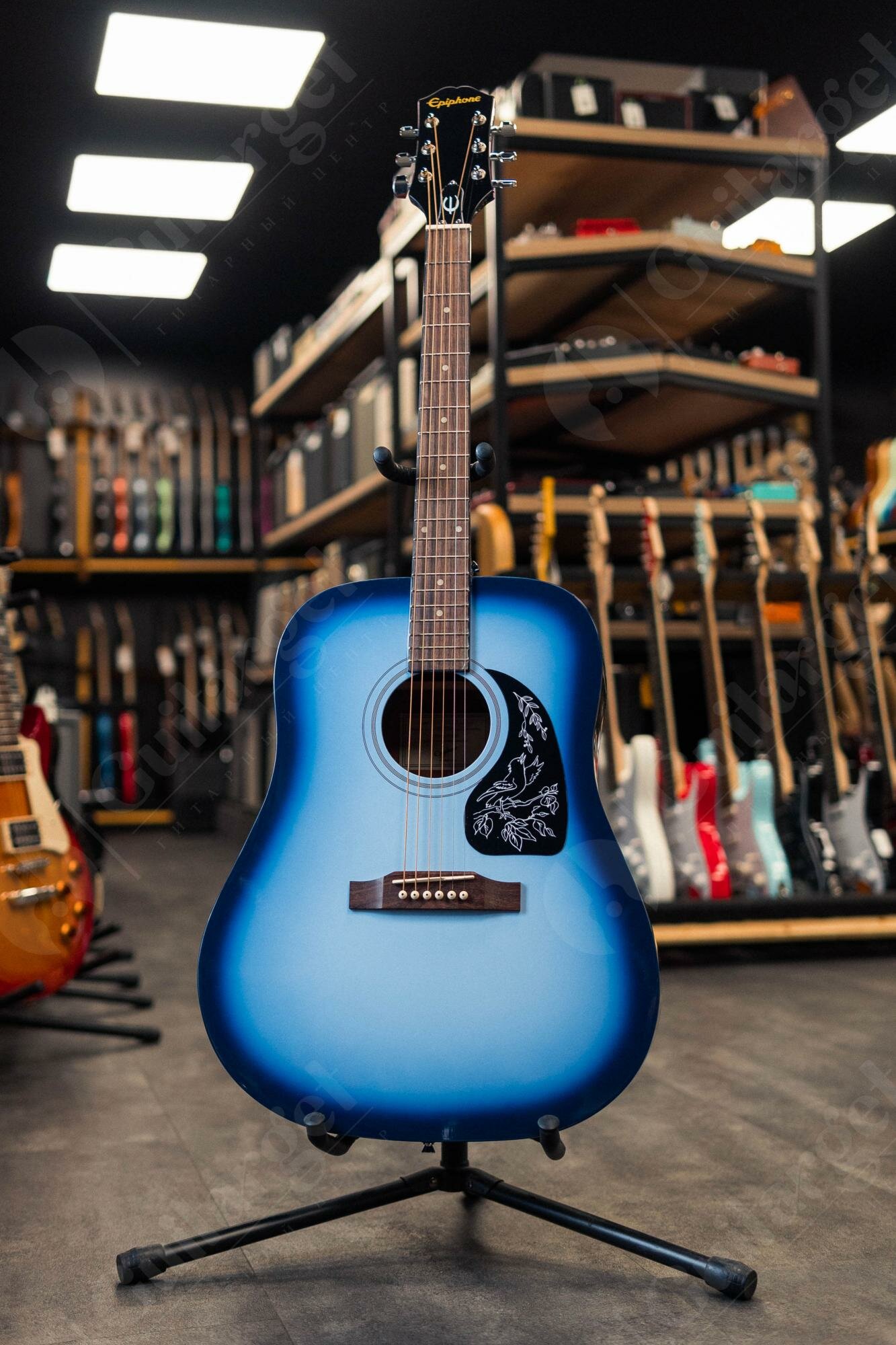 Акустическая гитара Epiphone Starling Starlight Blue