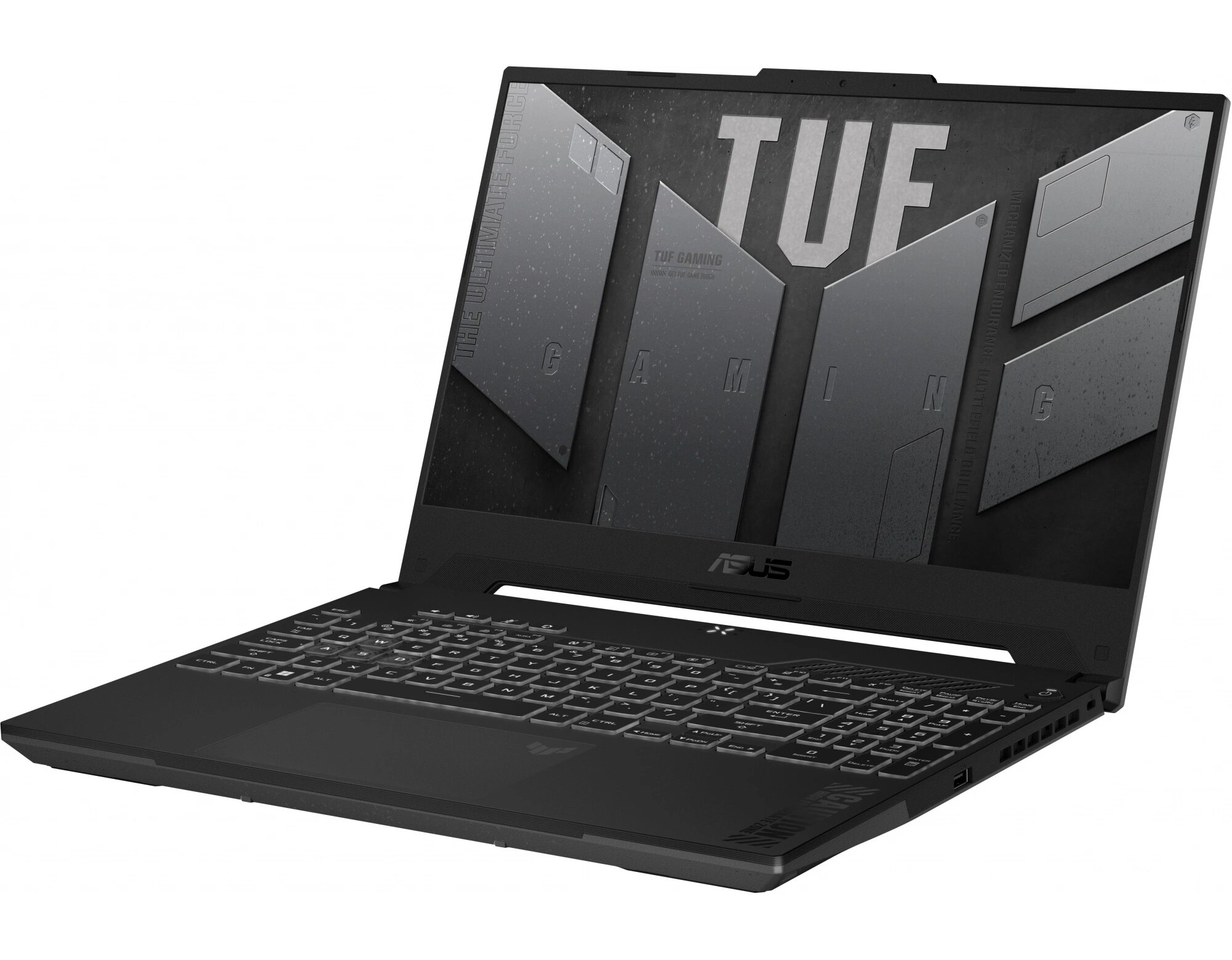 Ноутбук Asus TUF Gaming FA507NUR-LP044, 15.6, IPS, AMD Ryzen 7 7435HS, DDR5 16ГБ, SSD 512ГБ, GeForce RTX 4050 6ГБ, серый — фото 1