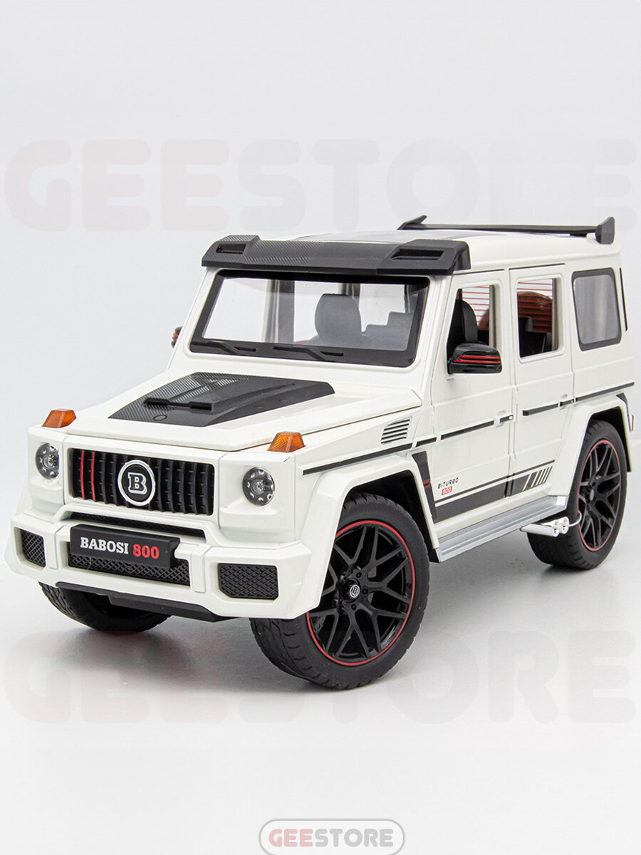 Детская машинка Mercedes-Benz G 800 Brabus 1:18 с дымом — фото 1