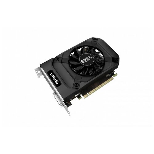 видеокарта 4096mb pci e geforce gtx1050ti palit 128bit gddr5 dp dvi hdmi ne5105t018g1 1070f Видеокарта Palit GeForce GTX 1050 Ti 1290Mhz PCI-E 3.0 4096Mb 7000Mhz 128 bit DVI HDMI HDCP StormX (NE5105T018G1-1070F) Ret