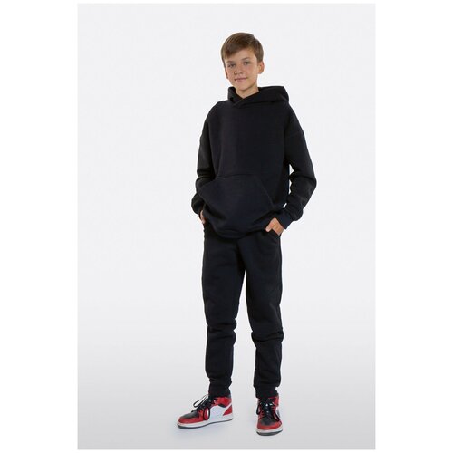 фото Брюки спортивные для мальчика шалуны 504477 серый 34, 128