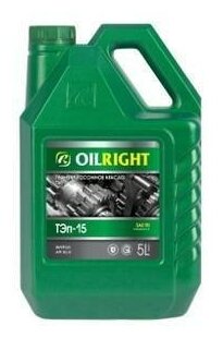 Масло трансмиссионное OILRIGHT Тэп-15 Нигрол Минеральное 5 л