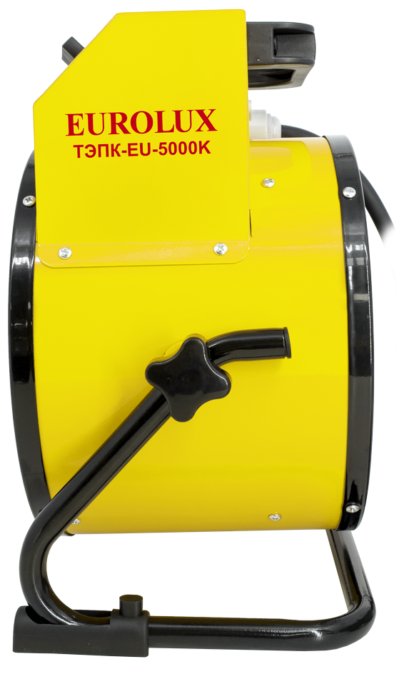 Тепловая электрическая пушка ТЭПК-EU-5000K (керам.нагревательный элемент,круглая) Eurolux - фотография № 5