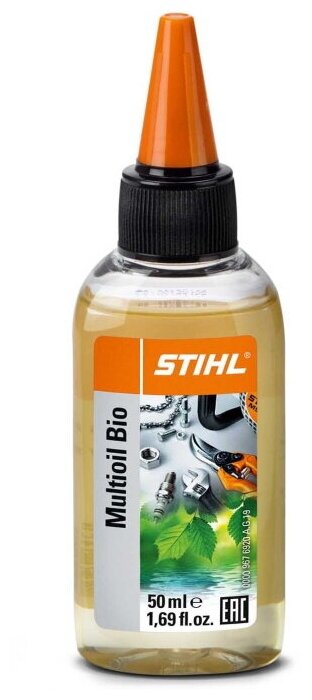 STIHL Смазка цепи 50 мл Stihl Multioil Bio 0782 516 8500 для GTA26