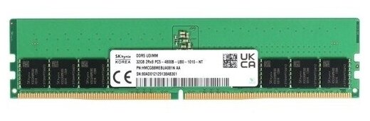 Модуль памяти DDR5 Hynix 32GB 4800 MT/s Hmcg88mebua081n .