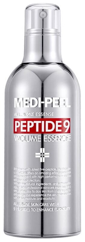 MEDI-PEEL Peptide 9 Volume Essence - Кислородная эссенция с пептидным комплексом для ухода за зрелой кожей, 100 мл.