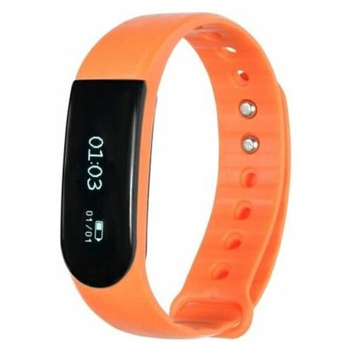 Lime 116HR Orange Пульсометр Шагомер Подсчет калорий Часы Будильник Оранжевый ремешок 88800₽