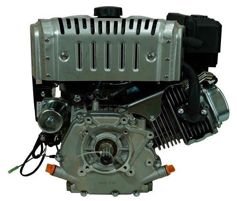 Двигатель Loncin LC 190FDA (A type) D25 (лодочная серия, 15л.с., 420куб. см, вал 25мм, ручной и электрический старт) - фотография № 6