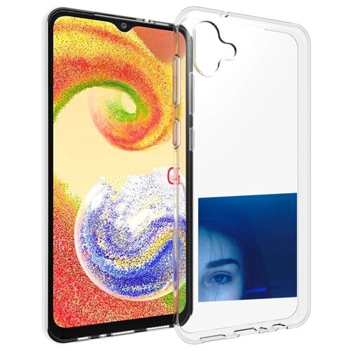 Чехол MyPads Hate Love face для Samsung Galaxy A04 задняя-панель-накладка-бампер