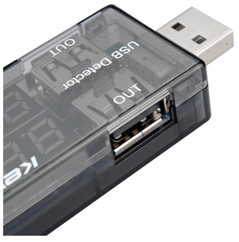 USB-тестер KWS-10VA на два выхода (3-9 В/0-3 А) - фотография № 6