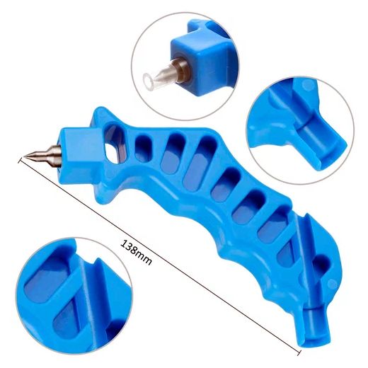 Пробойник (дырокол) ручной для слепой трубки для полива 16мм/20мм диаметр отверстия 3 мм