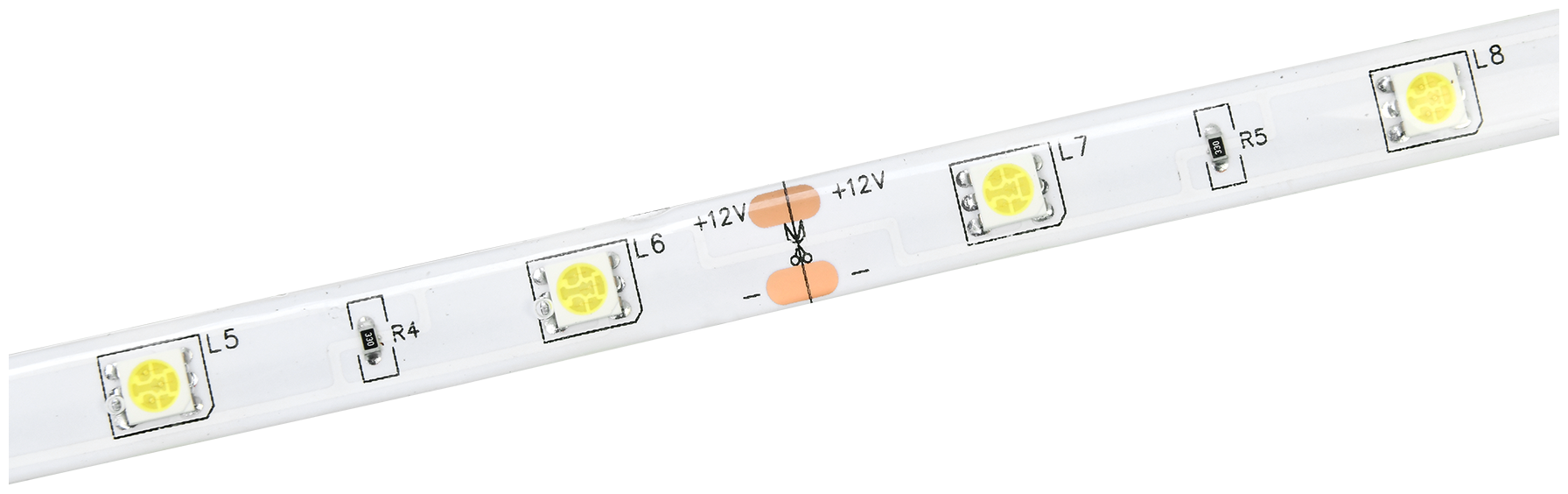 Лента LED 5м LSR-5050WW30-72-IP65-12В IEK LSR2-1-030-65-3-05 (1 шт.)