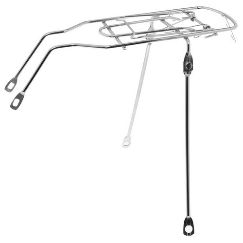 фото Багажник задний 16" dream bike, стальной, цвет хром