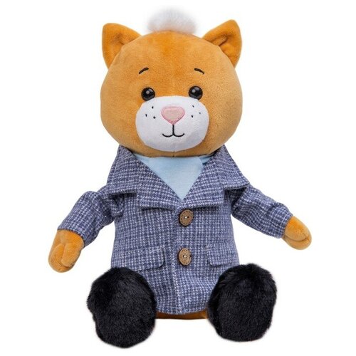 фото Мягкая игрушка "кот мартик в пальто", 25 см newstore