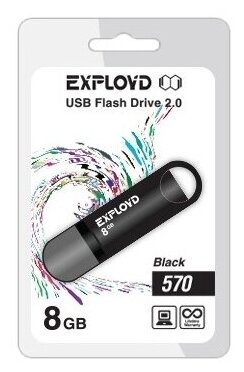Накопитель USB 2.0 64GB Exployd - фото №6