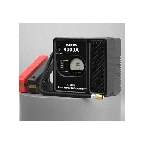 Автомобильное пусковое устройство бустер JFEGWO 28000 мАч 4000A с воздушным компрессором 1498000₽