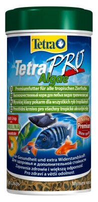 TetraPro Algae Crisps раст.корм для всех видов рыб в чипсах 250 мл - фотография № 6