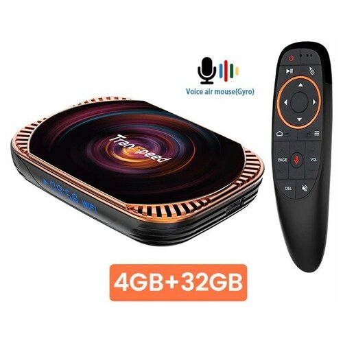 ТВ-приставка Transpeed Amlogic S905X4 432ГБ 1000М ТВ-приставка Android 11 549900₽