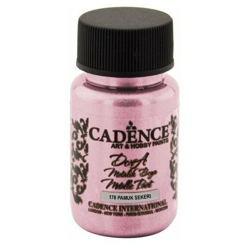 Акриловая краска Cadence Dora Metallic Paint. Candy Floss-176