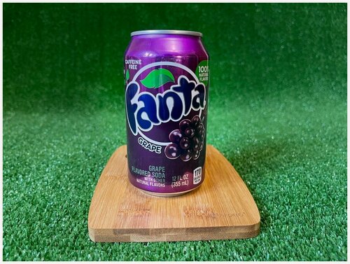 Изображение товара Газированный напиток Fanta Grape (Фанта Виноград), США, 0.355 л. 12шт