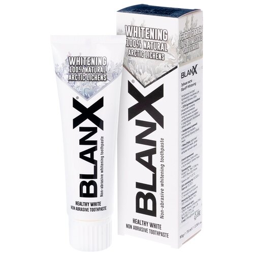 Купить Зубная паста BLANX Advanced Whitening Отбеливающая, 75 мл