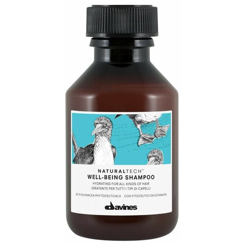 Davines Well Being Shampoo - Увлажняющий шампунь для всех типов волос, 100 мл