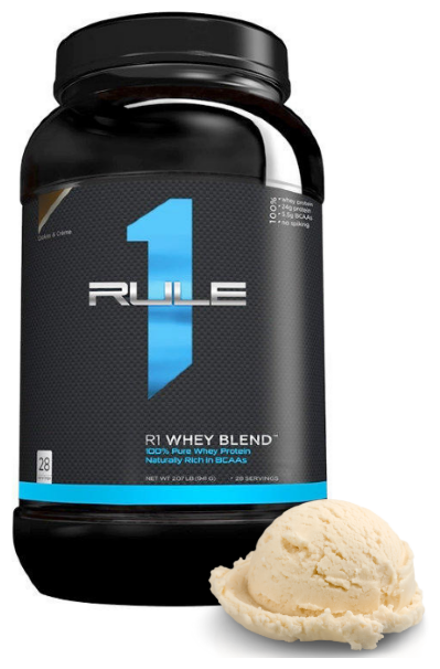 Rule1 Whey Blend 891 гр (ванильное мороженое)