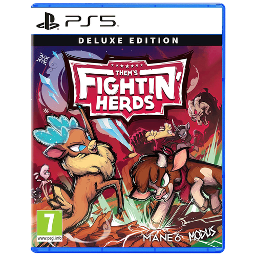 Them's Fightin' Herds: Deluxe Edition [PS5, русская версия] игра deathloop deluxe edition ps5 русская версия