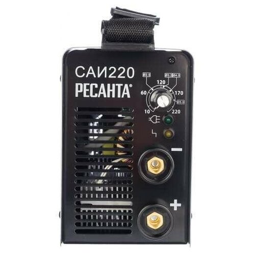 Сварочный аппарат инверторный Ресанта САИ 220 220 ампер комплект кабелей 1110000₽