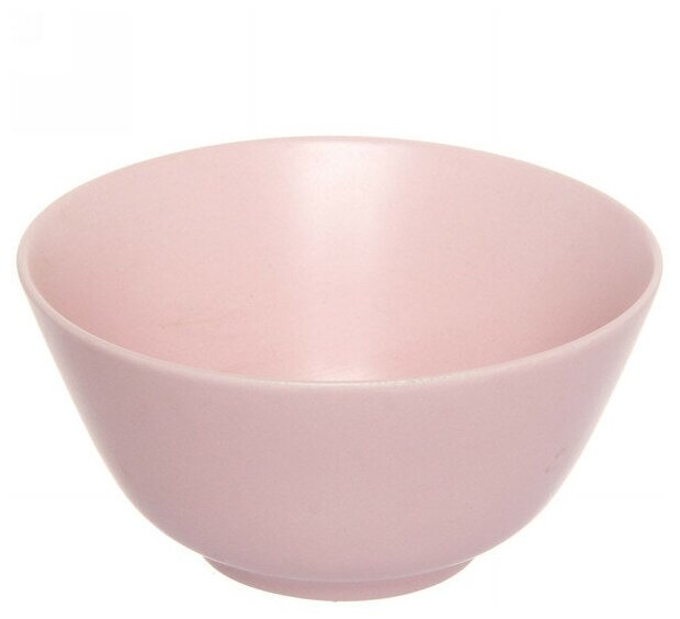 Салатник керамический 300мл "Матовая глазурь" розовый 11,5*6см